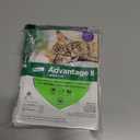 Advantage II Large Cat Vet-Recommended Flea Treatment & Prevention | Cats Over 9 lbs. | 6-Month Supply