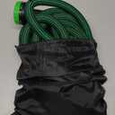 100 FT Expandable Garden Hose Water Hose with 10-Function High-Pressure Spray Nozzle, Heavy Duty Flexible Hose, 3/4" Solid Brass Fitting