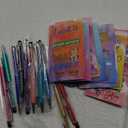 24 Pcs Funny Pens Notepads Gifts Set for Teacher Nurse Christian Theme Appreciation Gift Bulk Inspirational Negative Motivational Notepad Diamond Ballpoint Pen for Nurse Teacher Office (Cute)