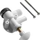 385314349 RV Toilet Water Valve Assembly for Dometic Sealand EcoVac Vacuflush, for Dometic Rv Toilet Valve Replacement, Does Not Fit for Dometic 300 301 310 320