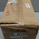 Glass Laundry Detergent Dispenser, 128 oz / 3.5L Fabric Softener Dispenser for Laundry Room Organization, Detergent Holder with Plastic Spigot (Black, 2 Pack)