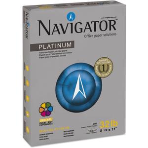 Navigator Platinum Paper, 99 Brightness, 32 lb., 8-1/2 x 11 Inches, White, 250/Pack (SNANPL1132PK)