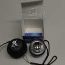 Wrist Trainer Ball Auto-Start Gyroscopic Forearm Exerciser Gyro Ball for Strengthen Arms, Fingers, Bones and Muscles (Black Without Light)