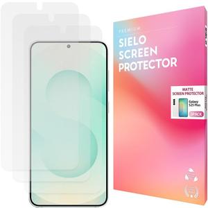 SIELO [3PACK Matte Screen Protector for Samsung Galaxy S25 Plus [Anti Glare, Anti-Scratch, Anti-Fingerprint, Smooth as Silk, Paperfeel, Eye Protection]