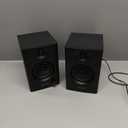 OHAYO 60W Computer Speakers for Music and Gaming, Active Bluetooth 5.3, Stereo 2.0 Speakers for Desktop PC or Laptop, 3.5mm Aux RCA USB Input, 1 Pair, Black