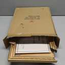 Edenseelake 8.5 x 11 Picture Frames Set of 2, Vintage Gold 8.5 x 11 Diploma Certificate Frame for Tabletop or Wall Display