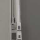 Cordless Roller Shades Blackout Blinds for Windows Room Darkening Rolled Up Shades with Spring System, UV Protection Window Shades Door Blinds for Home and Office (52" W x 72" H, White)