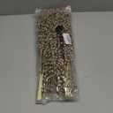 Sea Team 24-Pack Artificial Glitter Berry Stem Ornaments, Decorative Bead Sticks, Glittery Twigs, Picks, Branches for Christmas Tree, Small Vase, Holiday, Wedding, Party (17 Inches, Champagne)