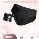 UNDER THE SEA Cotton Underwear for Women 6 Pack Sexy Bikini High Cut Breathbale Cheeky Panties Underwear Womens Lingerie