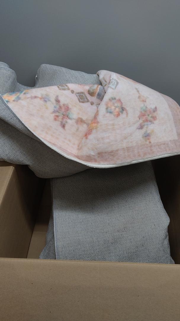 Large Carpet Flowers Pink Comfortable