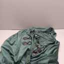 Qtdstz Medieval Hooded Cape, Renaissance Cloak Costume, Dark Green Halloween Cosplay Outfit Size L