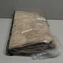 REFETONE Indoor Doormat, Front Door Mat 32"x40" Absorbent Rubber Backing Non Slip Back Door Mats, Washable Low-Profile Inside Floor Mat Door Rugs for Entryway, Resist Dirt Mud Mat for Dogs, Coffee