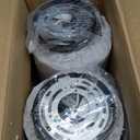 Rattan Boho Wall Sconces Set of Two, Hardwired Hand-Woven Farmhouse Wall Lamps with Wooden Arm & On/Off Dimmable Switch,Large Rustic Indoor Wall Mount Light Fixtures for Bedroom Nursery Bathroom (2 Pack)