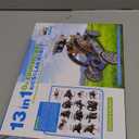 Bottleboom STEM 13-in-1 Education Solar Power Robots Toys for Boys Age 8-12, Educational Toy Science Kits for Kids Experiment Robotics Set Birthday Gifts for 8 9 10 11 12 Years Old (Blue Gray)