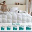 KAKABELL Pinch Pleat Goose Down Feathers Fiber Comforter Twin Size All Season-Ultra Soft and Cozy Noiseless Duvet Insert with Egyptian Cotton Blend Cover,Fluffy Warm Comforter Insert(White,68"X90")