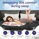 (High-End Upgraded) Luxury 12 Inch Twin XL Size Hybrid Mattress in a Box