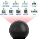 NetumScan Automatic Omnidirectional Desktop Barcode Scanner, Hands-Free USB Wired QR Barcode Reader, 1D 2D Bar Code Image Sensing for Warehouse, Supermarket, Retail Store, Bookstore Pos System