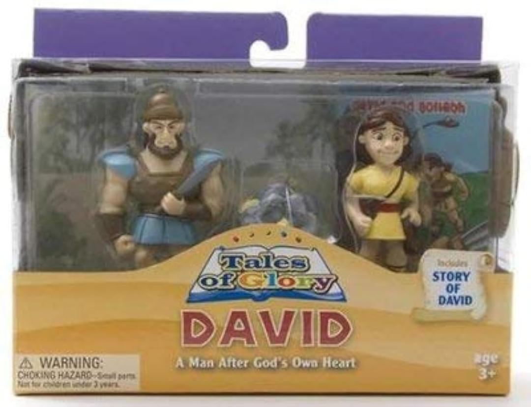 David and Goliath Tales of Glory Play Set Easter Toys