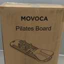 Pilates Board, Foldable Pilates Reformer Equipment with Timer, 7-in-1 Multi-Purpose Portable Pilates Reformer Machine Home Pilates Kit for Home Workout, Fitness, Exercise, Abs, Core Equipment