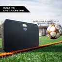 Soccer Rebounder 40 x 16 Dual Angle Soccer Training Equipment Solo Passing Soccer Bounce Back Ariel & Passing Practice (Sandbag Included)