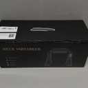 AERLANG Shiatsu Back and Neck Massager, Back Massager Deep Tissue Kneading Neck and Shoulder Massage with Heat, Electric Massage Pillow Fathers Day Gift Ideas from Daughter Son(NOT Cordless) (Black)