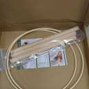 Airo Adjustable Embroidery Table Stand,with 2 Size Rods (11.8" & 15.3"), Cross Stitch Holder for Hand Work & Lap Stitching with Both Hands Free