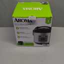 AROMA Digital Rice Cooker, 4-Cup (Uncooked) / 8-Cup (Cooked), Steamer, Grain Cooker, Multicooker, 2 Qt, Stainless Steel Exterior, ARC-914SBD