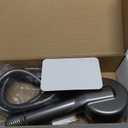 High Pressure IonDrops Filtered Shower Head - Water Softener Filter for Hard Water, 4 Spray Modes with ON/OFF Switch, 59" Hose for Pet Bath & Power Cleaning (Gray)