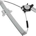 SCITOO Rear Left Power Window Regulator with Motor Fit for 2005-2012 for Acura RL,751-052