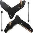 2PCS Miter Clamps for Woodworking, Corner Clamps for Making Window Casing, Door Casing, Picture Frames, Cabinet Trim