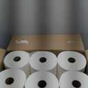 AmazonCommercial 1-Ply White Hardwound Paper Towels (416970)|Bulk for Business |High Capacity Roll |Compatible with Universal Dispensers|FSC Certified |800 feet per Roll (6 Rolls)