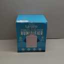 Stainless Steel Humidifier, 3L Warm Mist Humidifier, Easy Clean with Warm Steam Humidifier, Healthy Air Mist Humidifiers for Bedroom Living Room, with Sleep Mode and Auto-off Setting