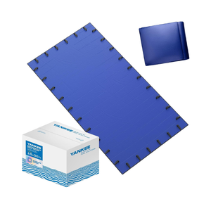 Yankee Pool Cover for 16x36 ft Rectangular Pool: Extra Thick & Durable | Sapphire Series of Premium Cold- and UV-Resistant In-Ground Pool Protection