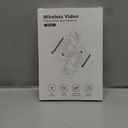 TeckyGem Wireless HDMI Transmitter and Receiver, 328FT/100M Wireless HDMI Extender [2.4/5GHz Dual-Band, Screen Rotatable] Plug & Play for Ultra HD Streaming to Monitor/Projector from Laptop/PC/TV Box