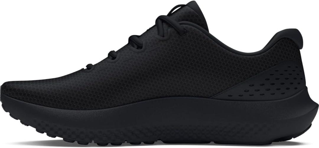 Under Armour Men's Charged Surge 4 Sneaker (8, (001) Black/Black/Black)