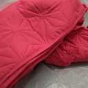 Whale Flotilla King Quilt Bedding Set, Soft Hot Pink Bedspreads Quilts King Size for All Seasons, 3 Pieces Lightweight Geometric Star Pattern Coverlet, King,96"x104"