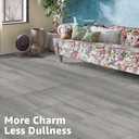 Art3d Peel and Stick Vinyl Floor Tiles 30-Pack 12 x 12 inch, Self Adhesive Waterproof Flooring Wood Planks for Kitchen, Dining Room, Bedrooms, Cover 30 Sq. Ft, Taupe Ash