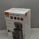 Oaomi Conical Burr Coffee Grinder, Stainless Steel Coffee Bean Grinder with 50 Grind Settings for Home Use, Touchscreen, Anti-static, 1-12 Cups for Espress, French Press & Drip Coffee(Black)