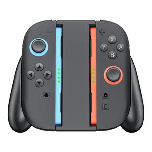 HUDOBBYE Switch 2 Grip for Nintendo Switch 2 Joy con- Comfortable Anti-Slip Joy Con Magnetic Mount Accessory, Controller Grip Without Charging Function, Compatible with Switch 2 Joycon