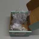 VIS'V Suction Cup Hooks, Small Shower Suction Hooks, Heavy Duty, Removable and Reusable, Clear, 4 Pcs