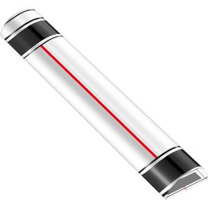 Magnifying Ruler 6 Inch Line Magnifier with Sliding Markers Magnet Mahjong Line Finder for Reading Books Small Fonts Prints Bible Instructions Cross Stitch Patterns Maps Chart