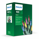 PHILIPS 100 Mini Lights Multi Set of 3 Pack
