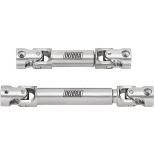 Drive Shaft Steel Front Rear Center Shaft for TRX4M Defender Bronco 1/18 RC Crawler Upgrade,2PCS