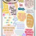 Case for iPhone 16 Pro Max with Christian Design,Jesus Bible Verse Christian Quotes Collage,Soft TPU Bumper Case for iPhone 16 Pro Max,#2