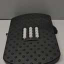 Under Desk Footrest, Foot Rest for Under Desk at Work, Ergonomic Foot Stool for Office Desks, Small Rocking Footrest with Massage Roller&Portable Handle, Leg Rest Pain Relief for Home