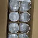 Le'raze Collins Everyday Drinking Glasses Set of 16 Drinkware Kitchen Glasses for Cocktail, Iced Coffee, Beer, Ice Tea, Wine, Whiskey, Water, 8 Tall Highball Glass Cups & 8 Short Old Fashioned.
