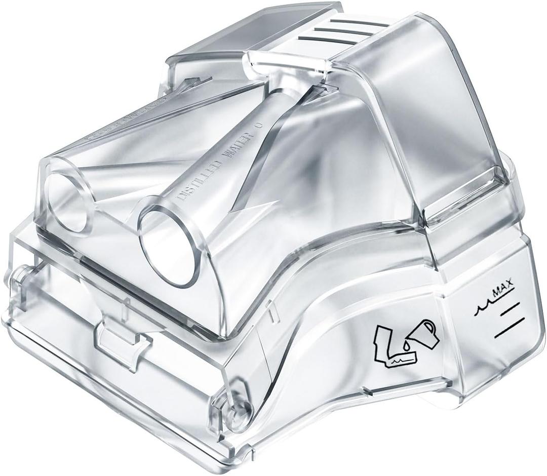 Replacement Water Chamber Compatible with AirSense 10 and Aircurve 10, Replacement Humidifier Tank Compatible with S10 Series, CPAP Supplies and Accessories, Round Base Design