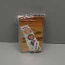 100 Pack Smell Proof Bags with Clear Front Window, 4.7 x 7.8 Inches Resealable Stand Up Food Storage Bags Packaging Foil Mylar Pouches for Small Business, Foods, Party Favors (Gold)