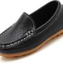 Boys Girls Loafers Dress Flats Slip-On Oxford Casual Moccasins School Walking Boat Shoes(Toddler/Little Kid/Big Kid) 28