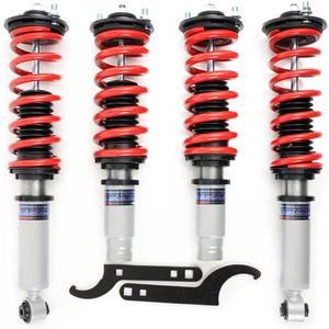 FAPO Adjustable Height Coilover Suspension Strut Lowering Kit, Mono-Tube Compatible with Honda CR-V 1996 1997 1998 1999 2000 2001 Shock